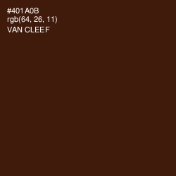 #401A0B - Van Cleef Color Image